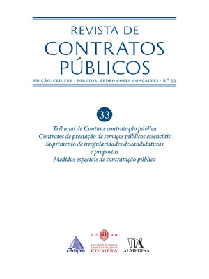 cover image of Revista de Contratos Públicos N.º 33